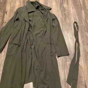 Forever 21 Cotton trench coat